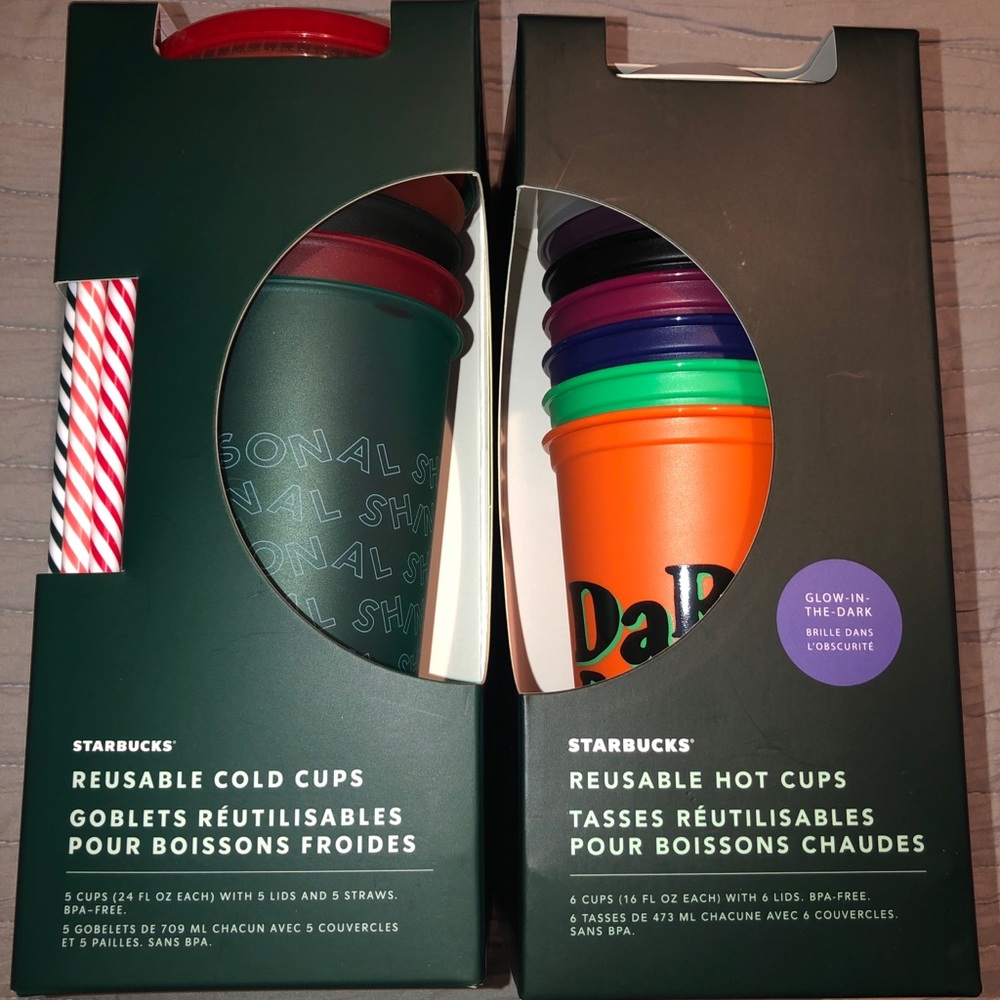 Starbucks reusable cold cups